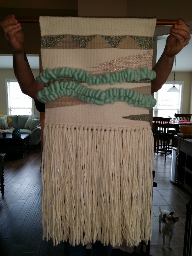 weaving finished